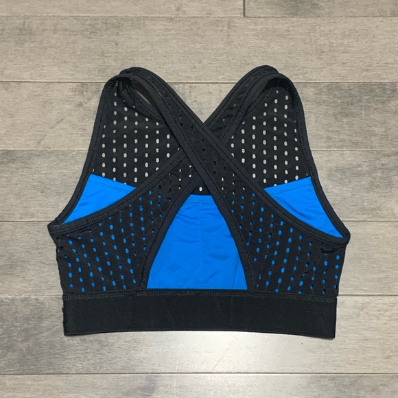 Alala Cross Back Bra - Skydiver Blue - Small - Picture 4 of 4